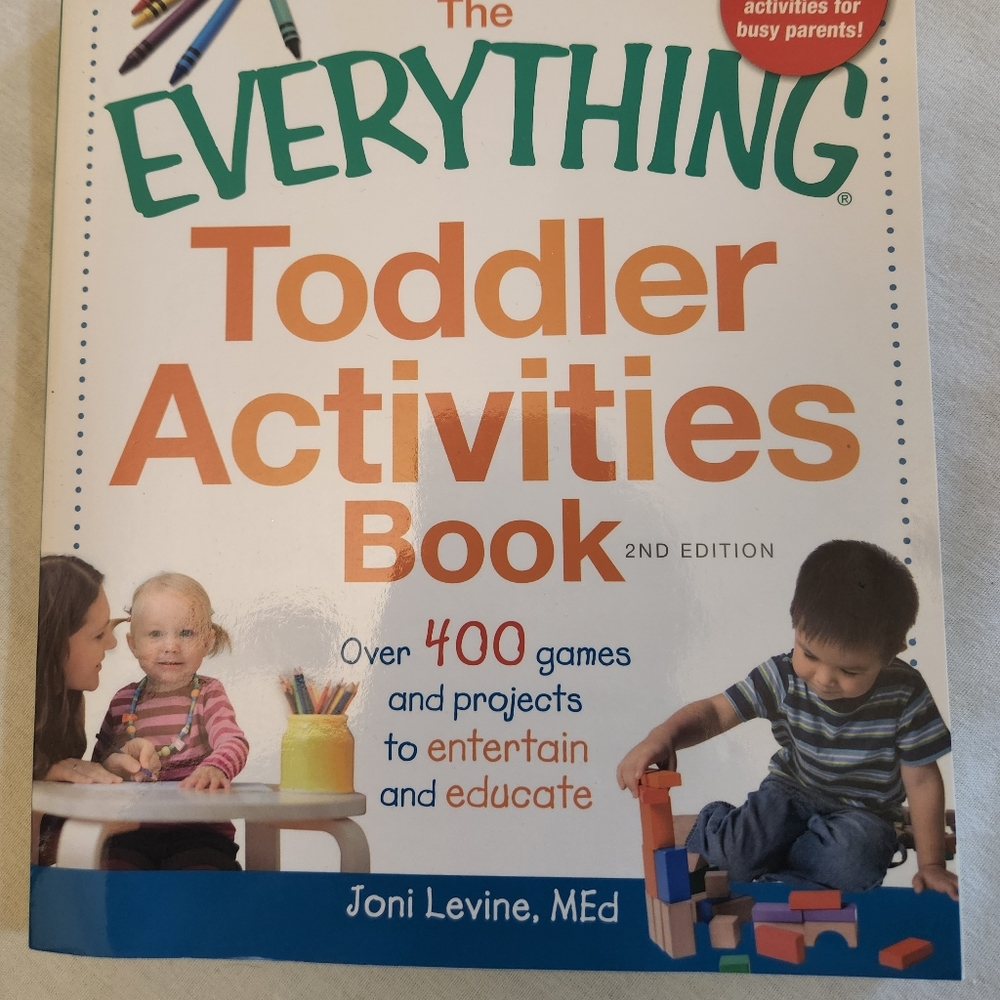 Toddler activities book